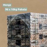 Preview: Pini Kay 5760Kg Eichenbriketts Eiche & Buche Briketts 6Pal.